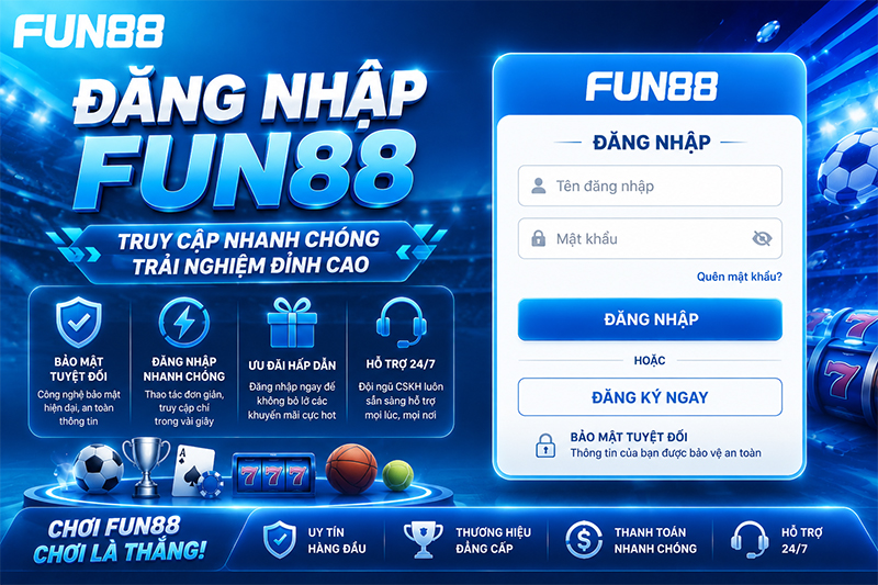 Đăng nhập Fun88